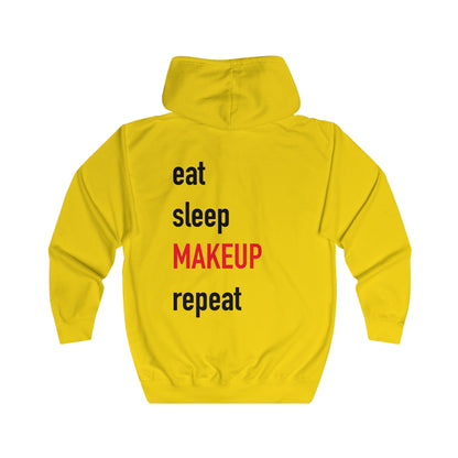 Eat Sleep Makeup Repeat Full Zip Hoodie