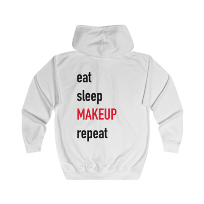 Eat Sleep Makeup Repeat Full Zip Hoodie