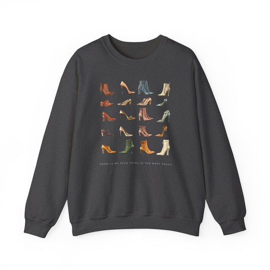 Never too Many Shoes Sweatshirt