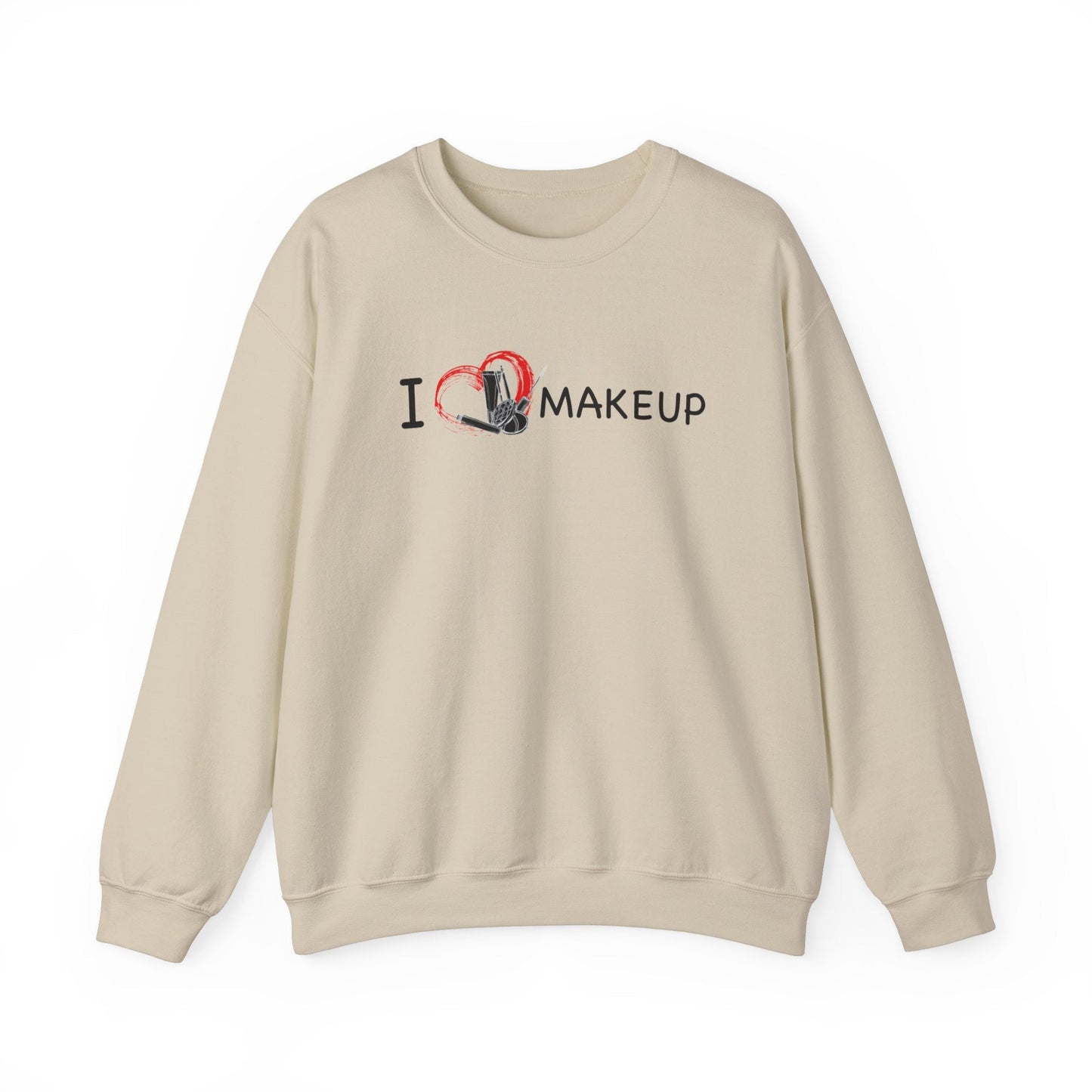 I Love Makeup Sweatshirt